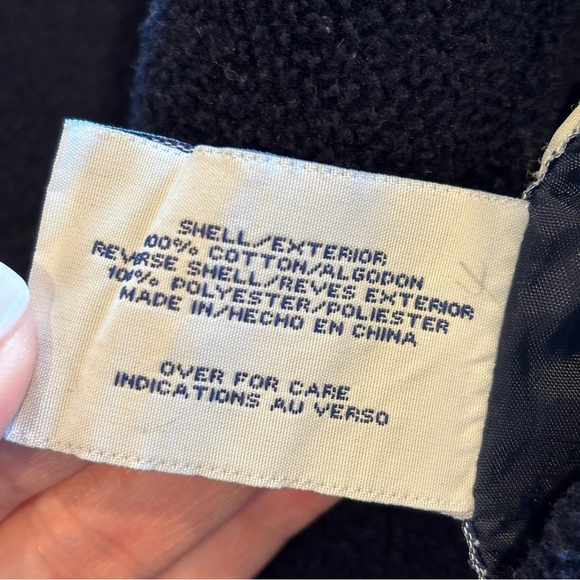 VINTAGE BASIC EDITIONS‎ 90s Denim Zip Up Hoodie Jacket 100% Cotton Size Small - Picture 6 of 13